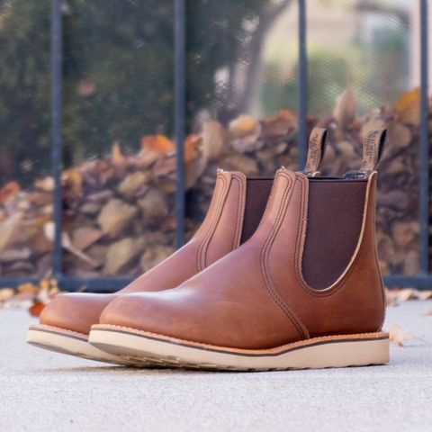Red Wing Classic Chelsea in S.B. Foot Amber Harness