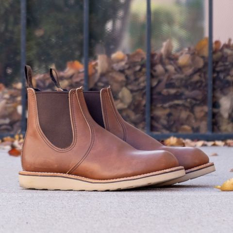 Red Wing Classic Chelsea in S.B. Foot Amber Harness