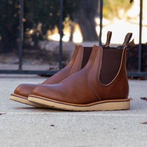 Red Wing Classic Chelsea in S.B. Foot Amber Harness