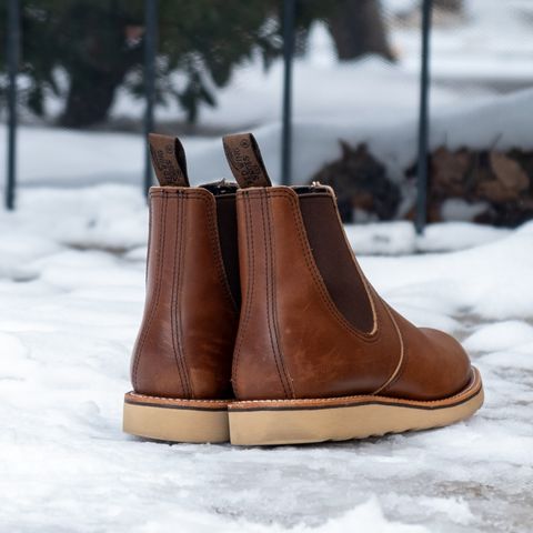Red Wing Classic Chelsea in S.B. Foot Amber Harness
