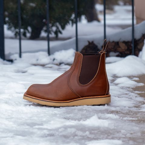Red Wing Classic Chelsea in S.B. Foot Amber Harness