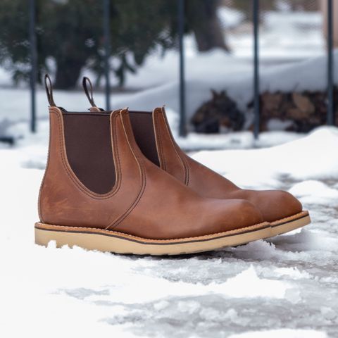Red Wing Classic Chelsea in S.B. Foot Amber Harness