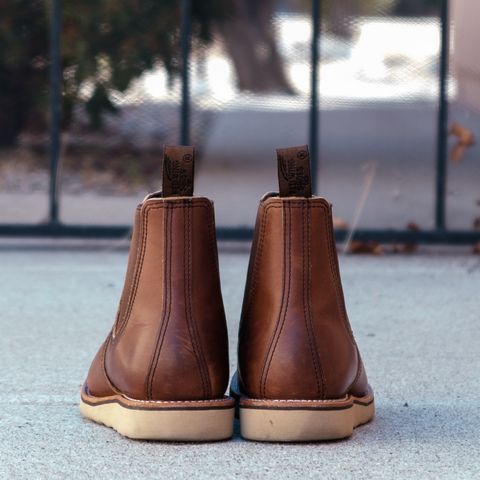 Red Wing Classic Chelsea in S.B. Foot Amber Harness