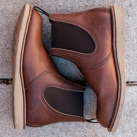 Red Wing Classic Chelsea in S.B. Foot Amber Harness