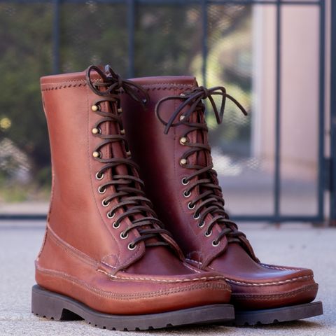 Russell Moccasin South 40 Birdshooter in Walnut Timberjack