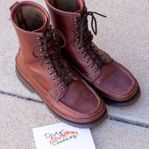 Russell Moccasin South 40 Birdshooter in Walnut Timberjack