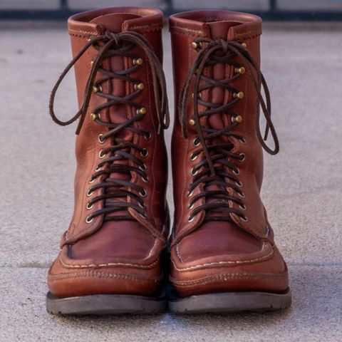 Russell Moccasin South 40 Birdshooter in Walnut Timberjack