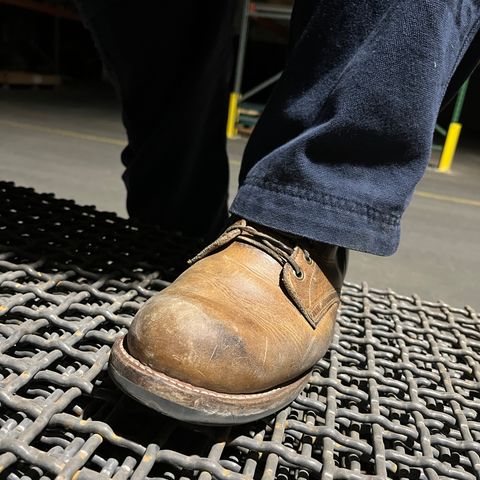 Truman Plain Toe Boot in Horween Natural Cypress