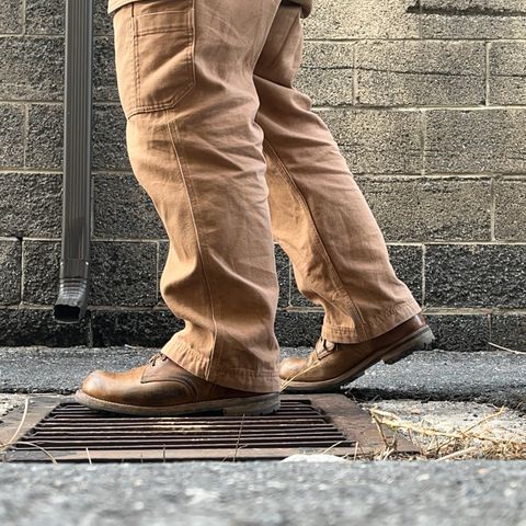Truman Plain Toe Boot in Horween Natural Cypress