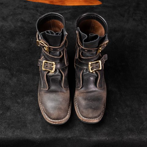 Nicks Heritage TankerPro in Horween Black Waxed Flesh