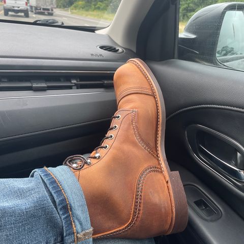 View photo of Red Wing Iron Ranger in S.B. Foot Copper Rough and Tough