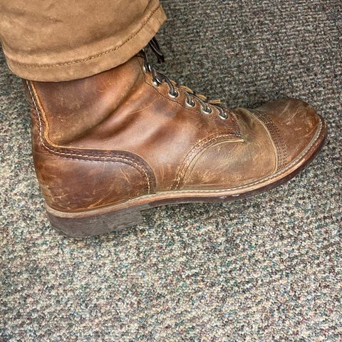 View photo of Red Wing Iron Ranger in S.B. Foot Copper Rough and Tough