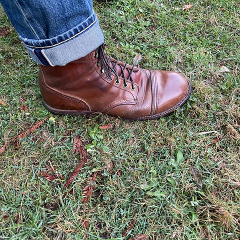 View photo of Red Wing Iron Ranger in S.B. Foot Copper Rough and Tough