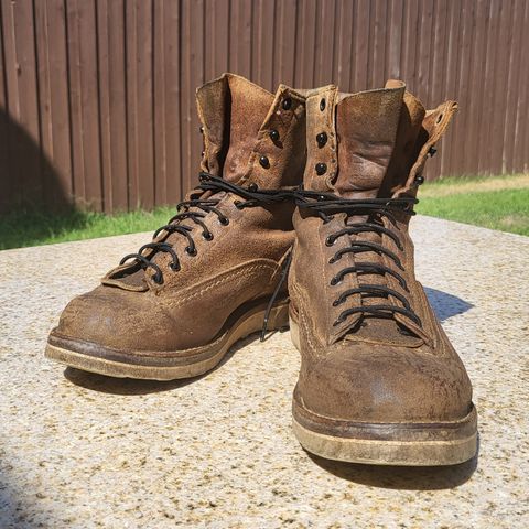 Wesco Jobmaster in Seidel Burlap Roughout