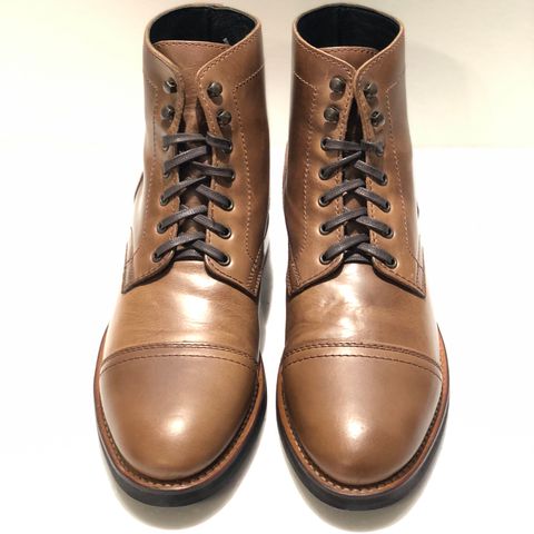 Thursday Captain in Horween Natural Chromexcel