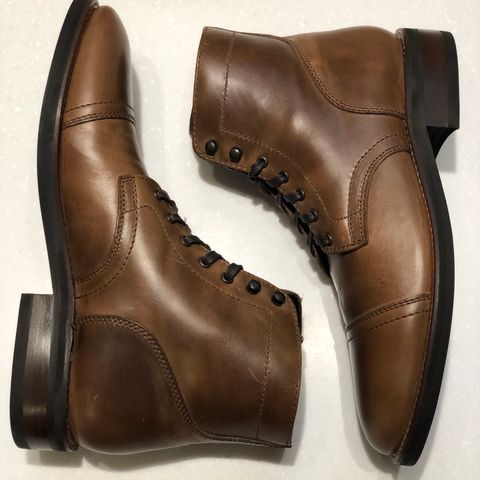 Thursday Captain in Horween Natural Chromexcel