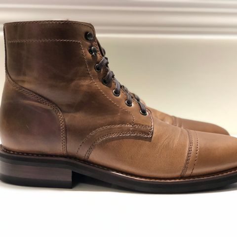 Thursday Captain in Horween Natural Chromexcel