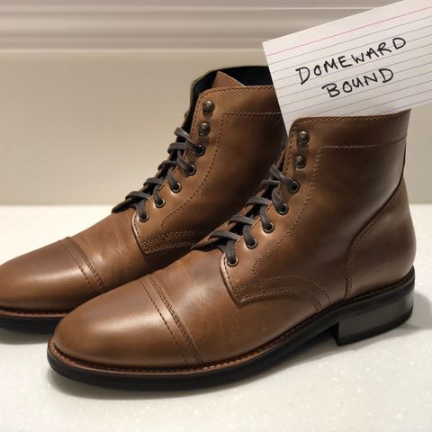 Thursday Captain in Horween Natural Chromexcel