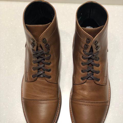 Thursday Captain in Horween Natural Chromexcel