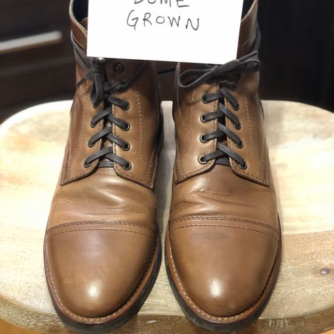 Thursday Captain in Horween Natural Chromexcel