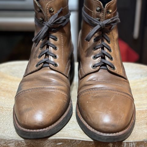 Thursday Captain in Horween Natural Chromexcel
