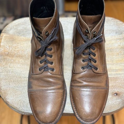 Thursday Captain in Horween Natural Chromexcel