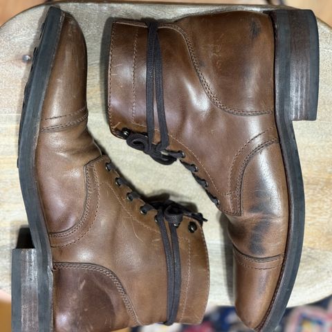 Thursday Captain in Horween Natural Chromexcel