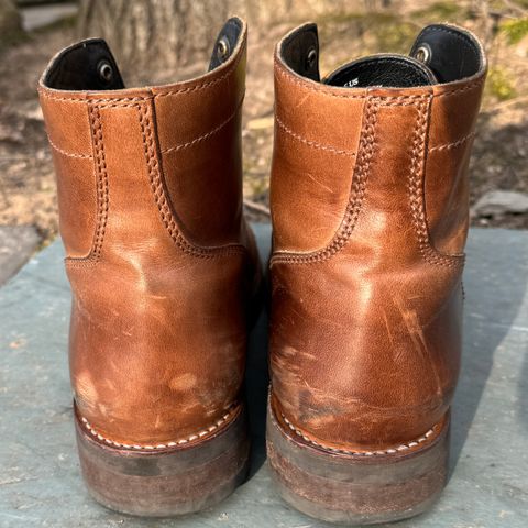 Thursday Captain in Horween Natural Chromexcel