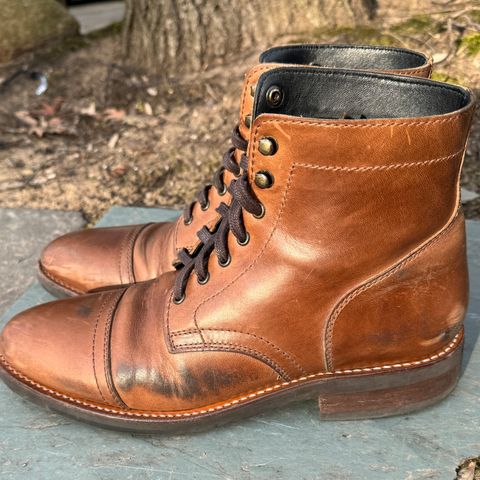 Thursday Captain in Horween Natural Chromexcel