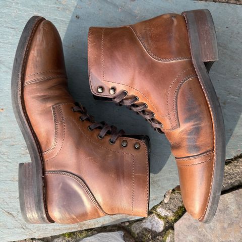 Thursday Captain in Horween Natural Chromexcel