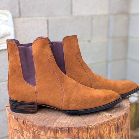 The Last Shoemaker Cigar Time in Tan Suede