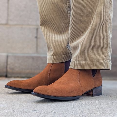The Last Shoemaker Cigar Time in Tan Suede