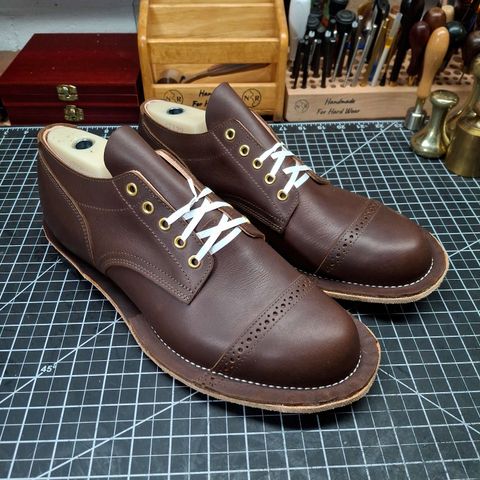 New River Boot Quade in Sb Foot Brown Tumbled Boomer