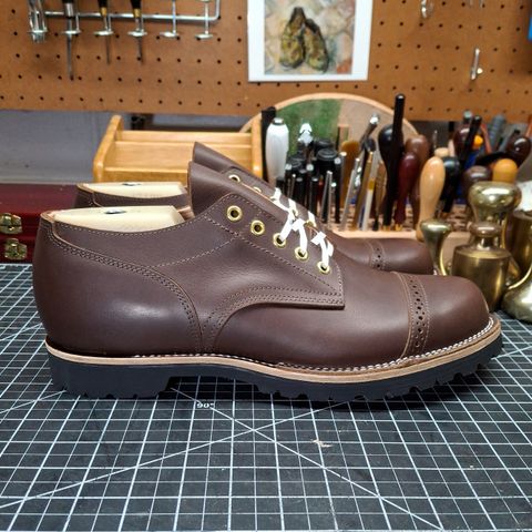 New River Boot Quade in Sb Foot Brown Tumbled Boomer