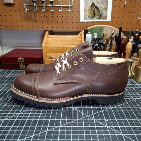 New River Boot Quade in Sb Foot Brown Tumbled Boomer