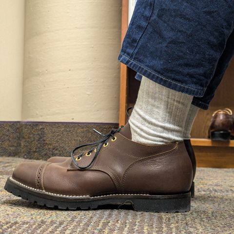 New River Boot Quade in Sb Foot Brown Tumbled Boomer