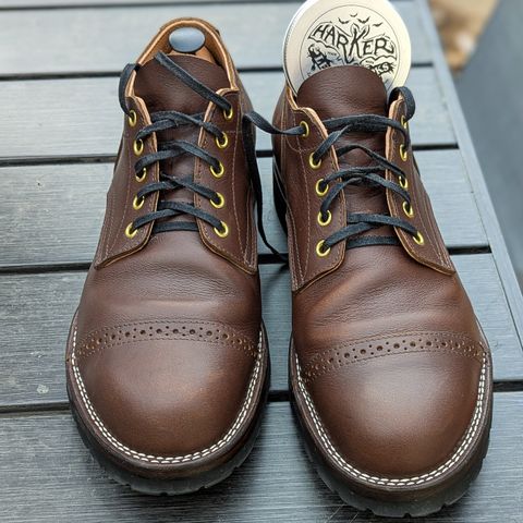 New River Boot Quade in Sb Foot Brown Tumbled Boomer