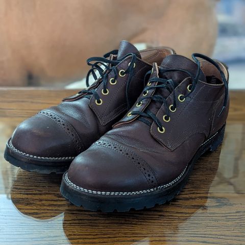 New River Boot Quade in Sb Foot Brown Tumbled Boomer
