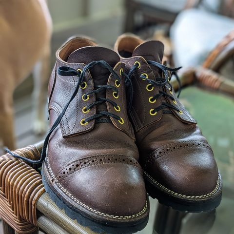 New River Boot Quade in Sb Foot Brown Tumbled Boomer