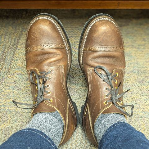 New River Boot Quade in Sb Foot Brown Tumbled Boomer