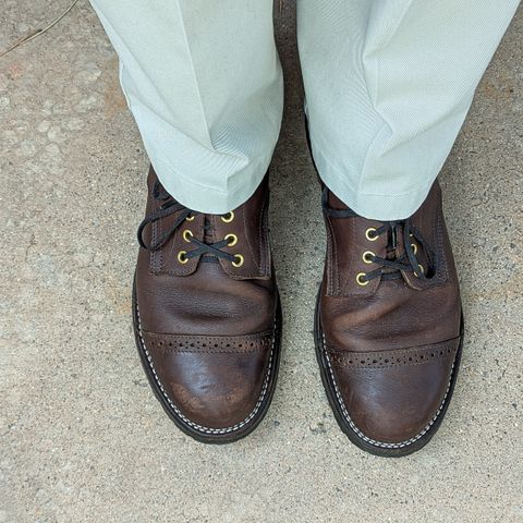 New River Boot Quade in Sb Foot Brown Tumbled Boomer
