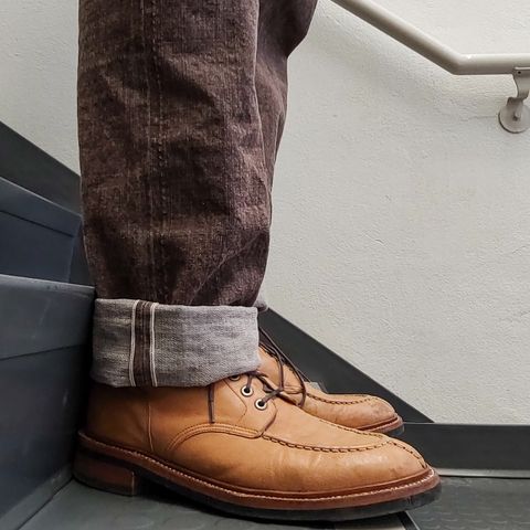 Grant Stone Ottawa Boot in Incas Natural Kangaroo