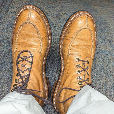 Grant Stone Ottawa Boot in Incas Natural Kangaroo