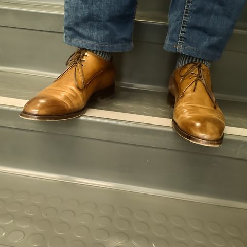 Paul Stuart Unlisted Model in Tan Leather