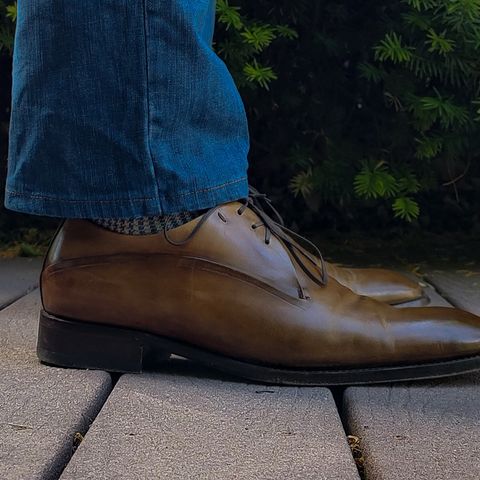 Paul Stuart Unlisted Model in Tan Leather