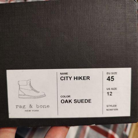 Rag & Bone City Hiker
