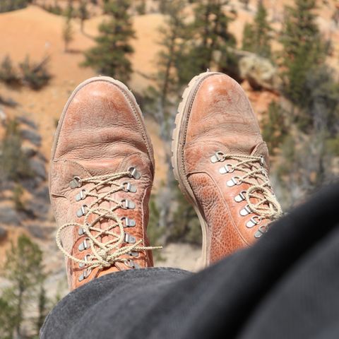 Enzo Bonafe 3853 in Horween Natural Bison