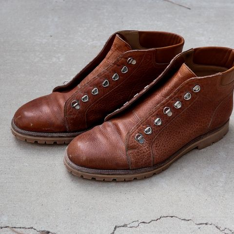 Enzo Bonafe 3853 in Horween Natural Bison