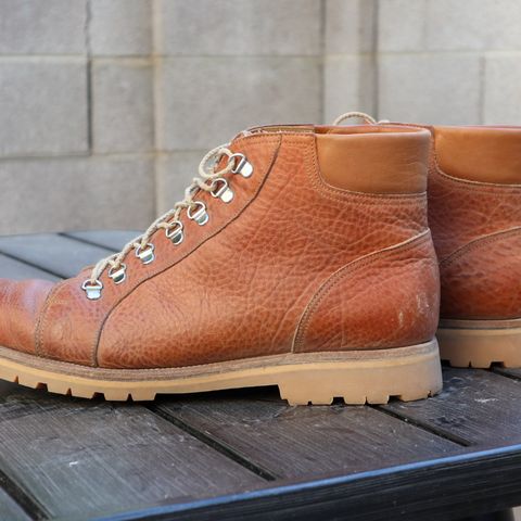 View photo of Enzo Bonafe 3853 in Horween Natural Bison