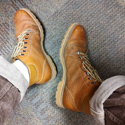 View photo of Enzo Bonafe 3853 in Horween Natural Bison